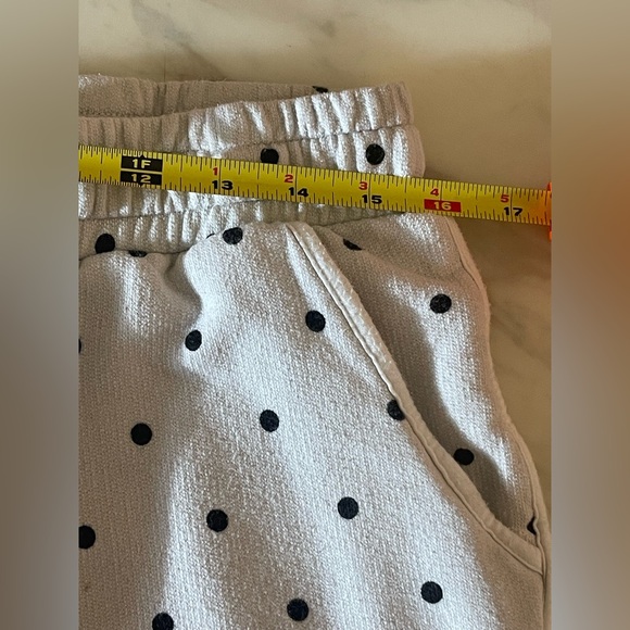 Lovestitch Polka Dot Hoodie & Shorts Lounge Set Women’s Large White Black - Picture 4 of 8